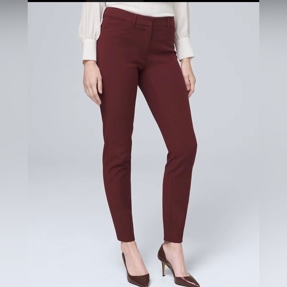 Women’s White House Black Market, The Slim Ankle Pants‎ size 12L - Picture 1 of 4